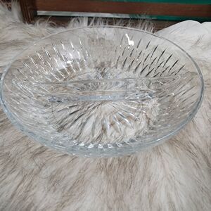 Elegant Clear Glass Bowl